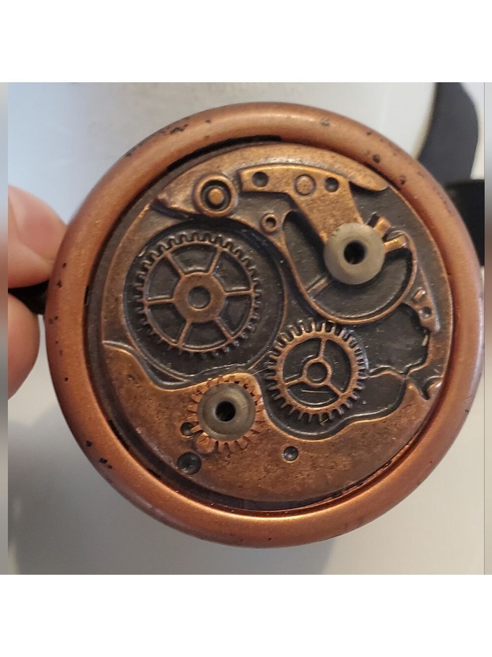 Steampunk Rust Color Goggles - Picture 2 of 9